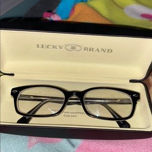 lucky brand glasses frames worn once